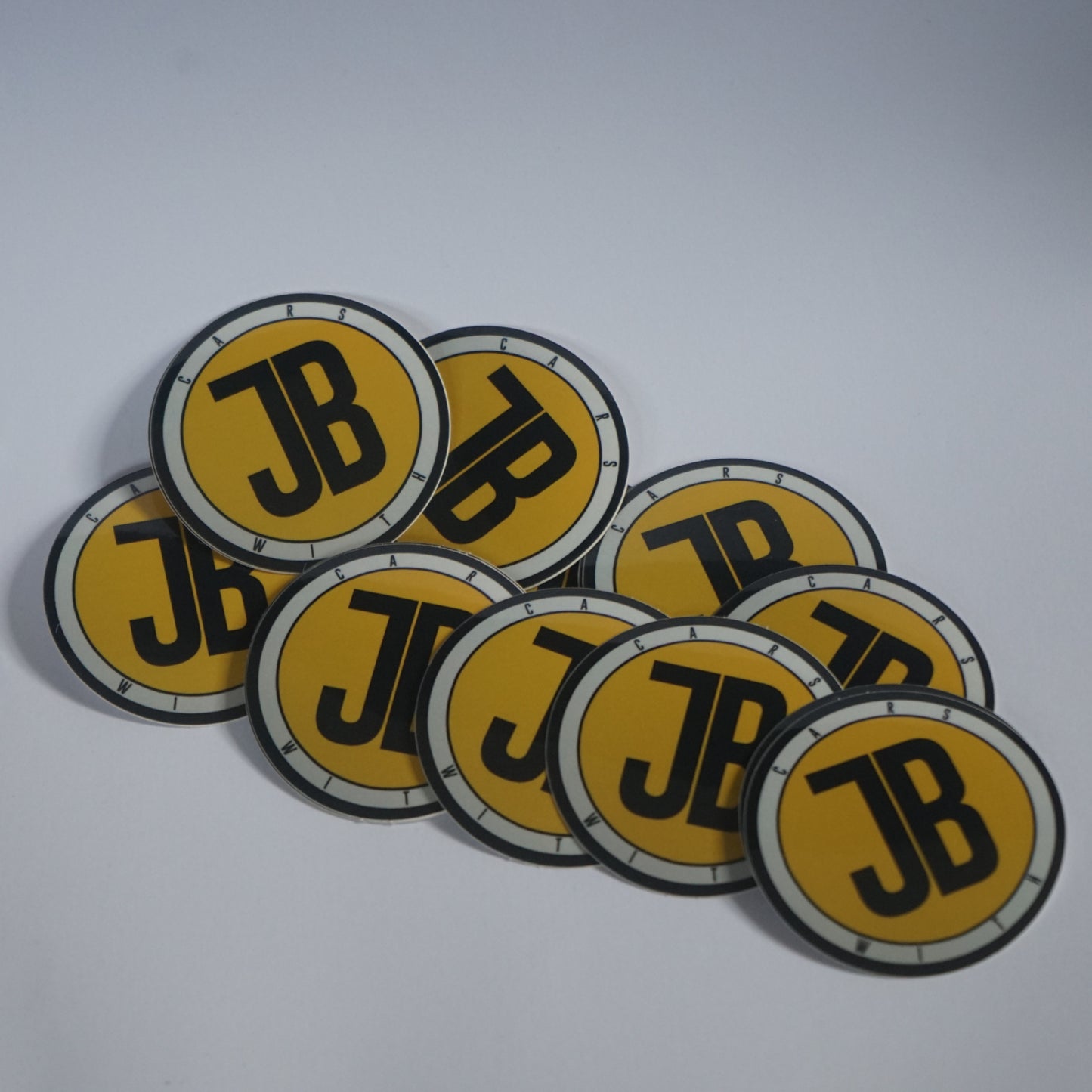 Cars With JB | Logo Collection | Vinyl Sticker