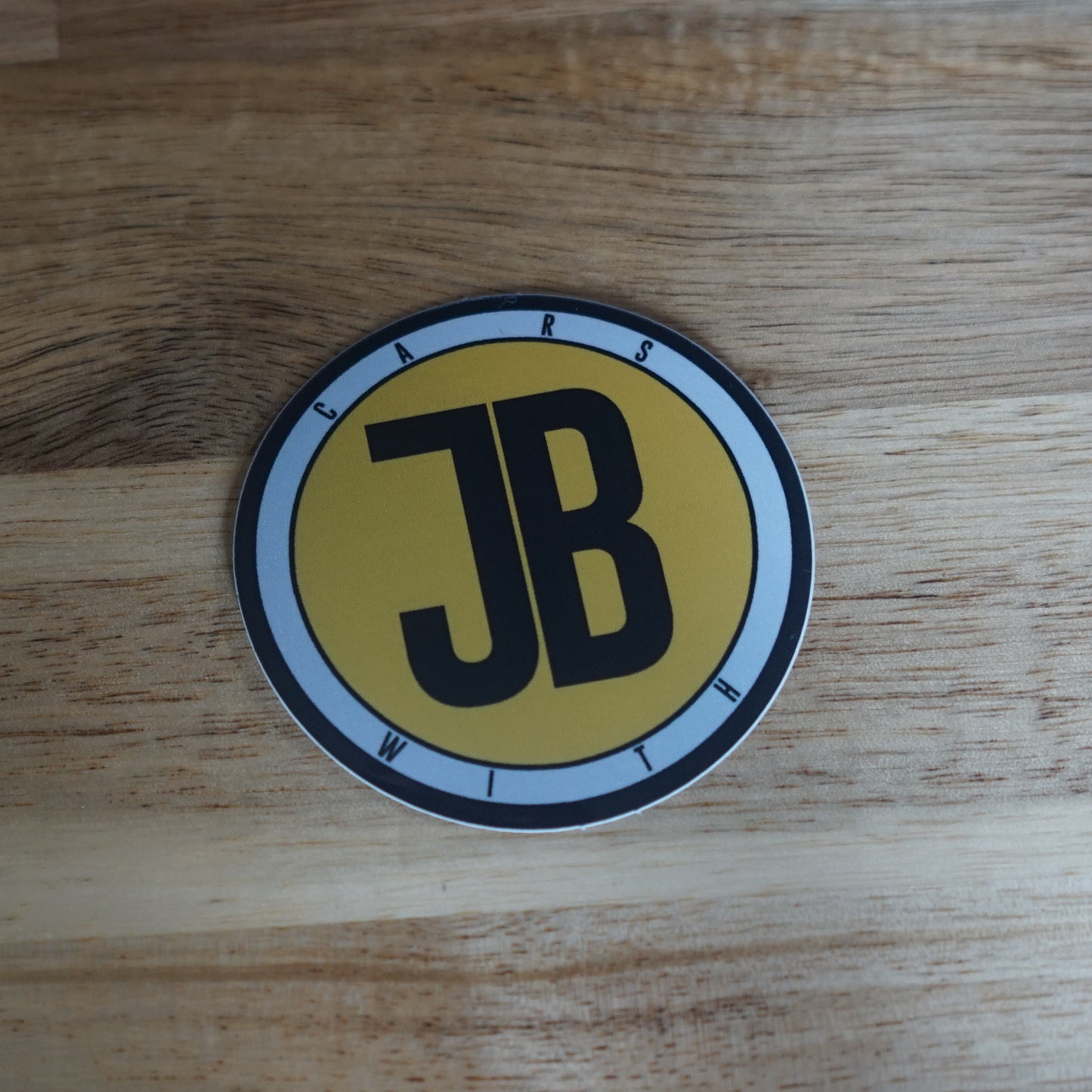 Cars With JB | Logo Collection | Vinyl Sticker