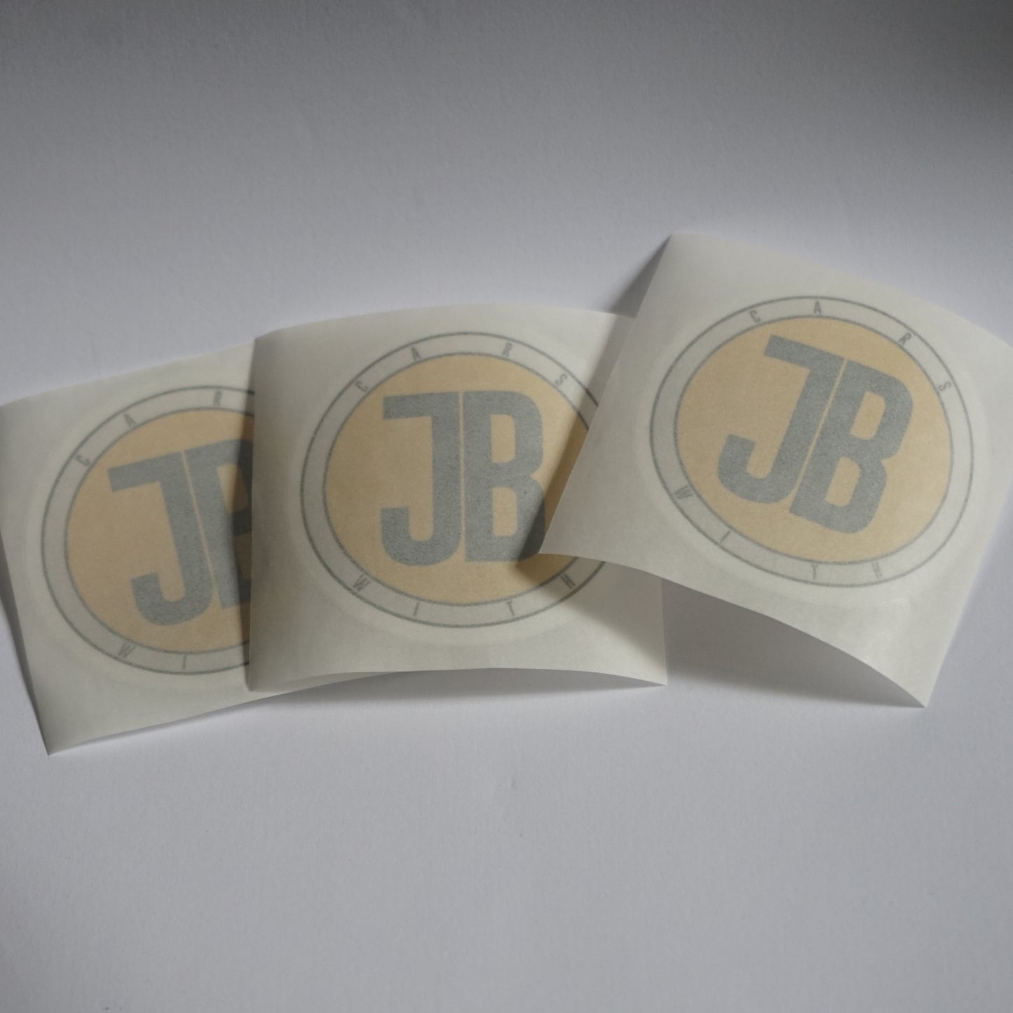 Cars With JB | Logo Collection | Window Sticker